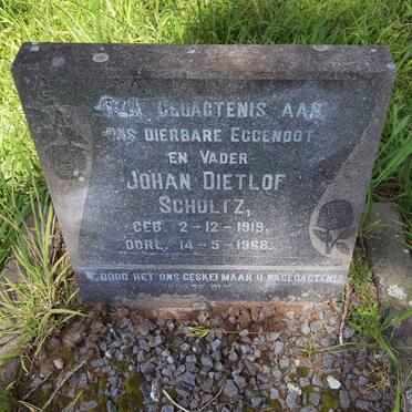 SCHULTZ Johan Dietlof 1919-1968