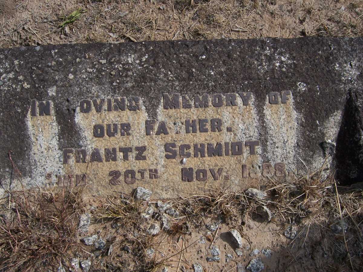 SCHMIDT Frantz -1888