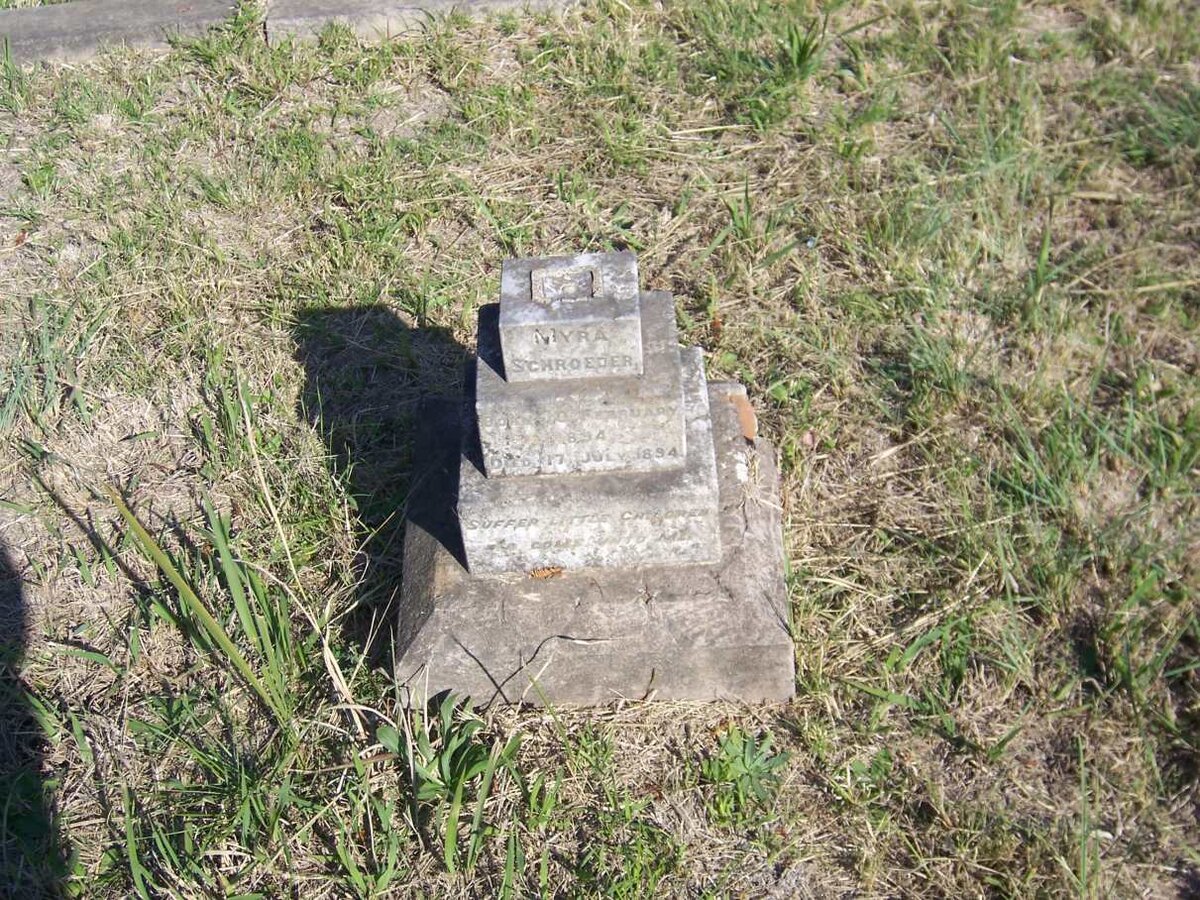 SCHROEDER Myra 1894-1894