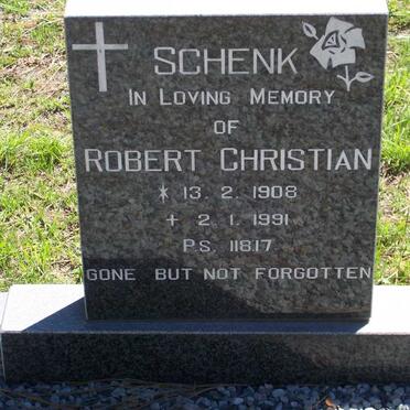 SCHENK Robert Christian 1908-1991