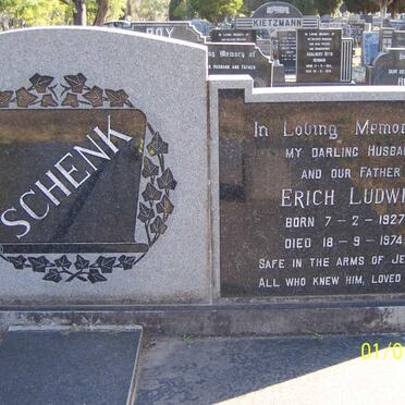 SCHENK Erich Ludwig 1927-1974