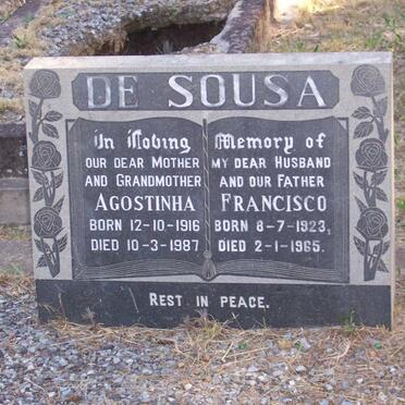 SOUSA Francisco, de 1923-1965 &amp; Agostinha 1916-1987