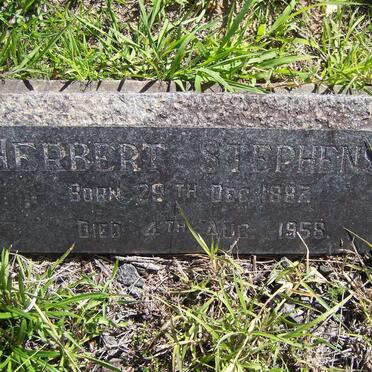 STEPHENS Herbert 1887-1958