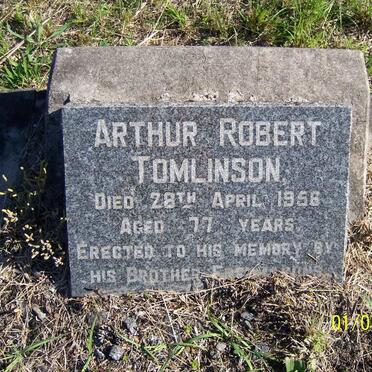 TOMLINSON Arthur Robert -1956