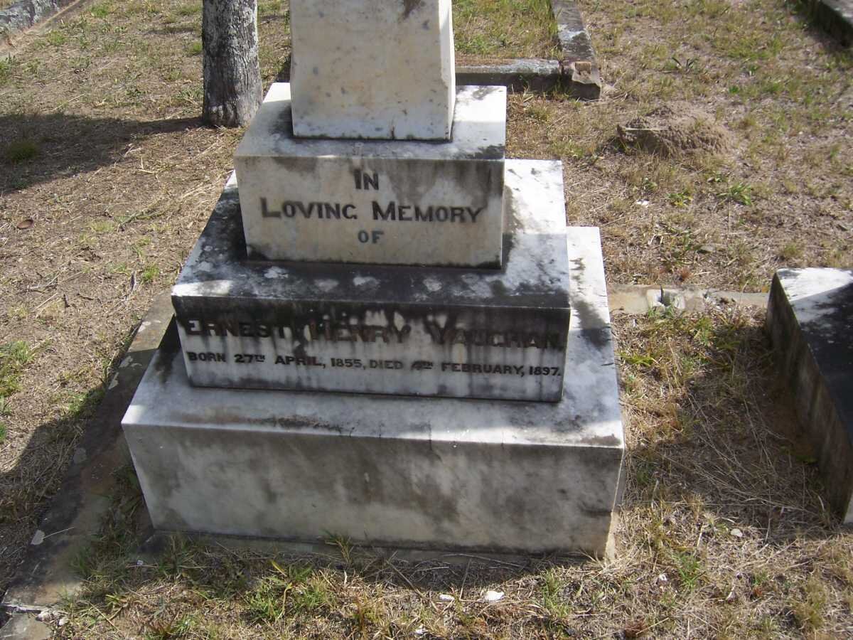 VAUGHAN Ernest Henry 1855-1897