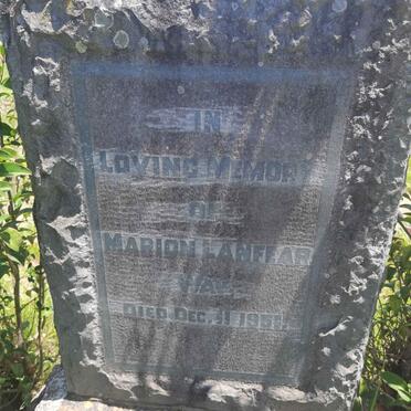 WAY Marion Lanfear -1951