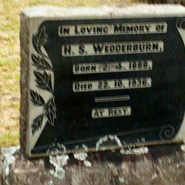 WEDDERBURN H.S. 1888-1936