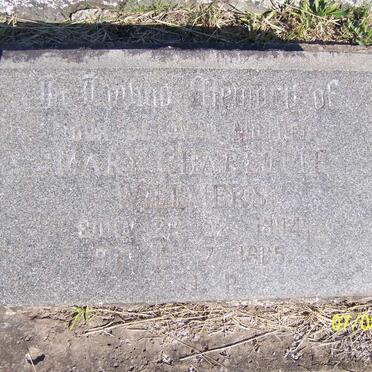 WILLMERS Mary Charlotte 1894-1965