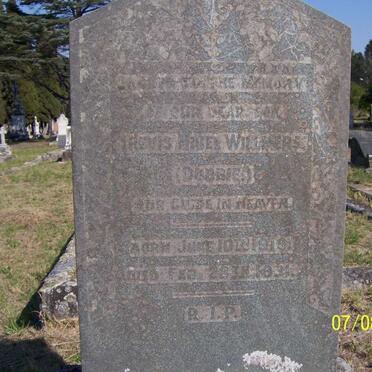 WILLMERS Trevis Nigel 1918-1931