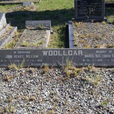 WOOLLGAR John Henry William 1898-1959 &amp; Maria Nel SNYMAN 1898-1957