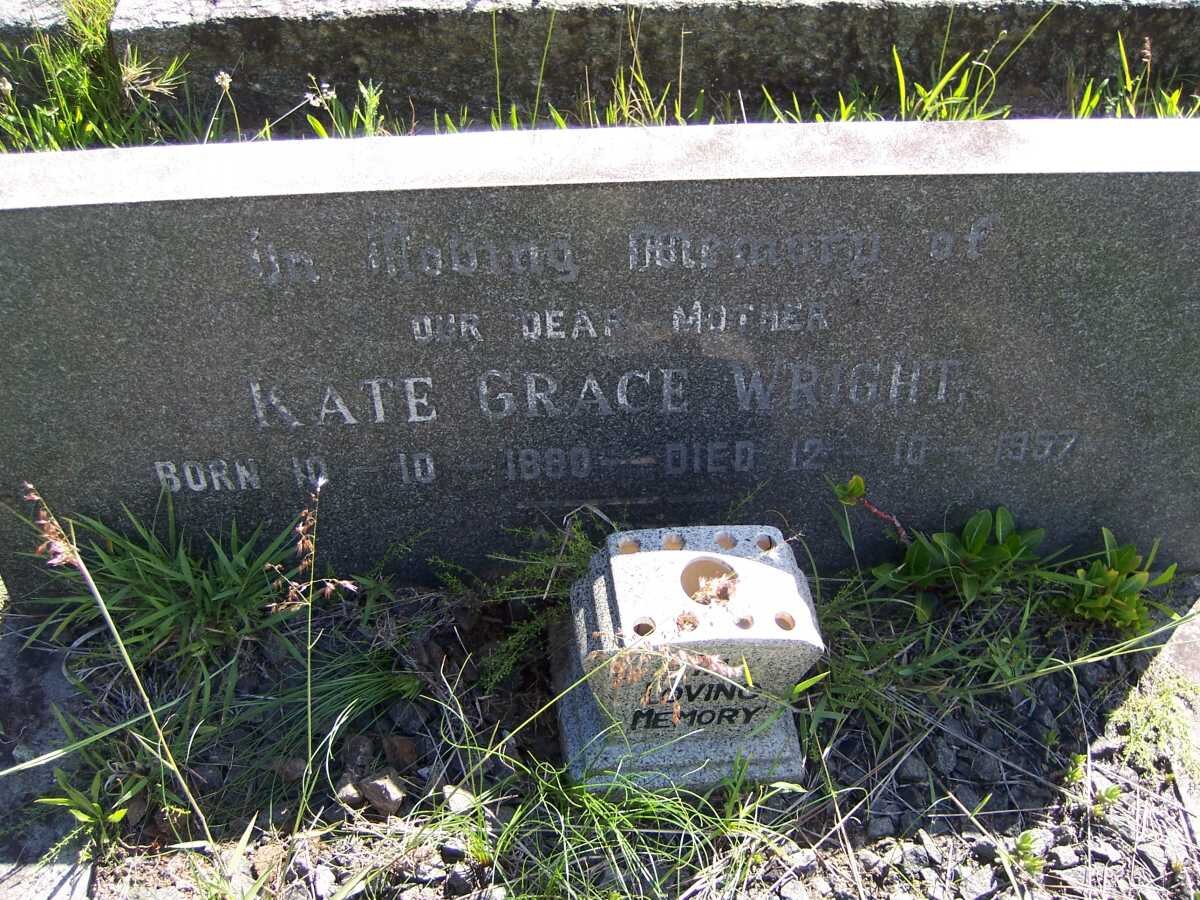 WRIGHT Kate Grace 1890-1957