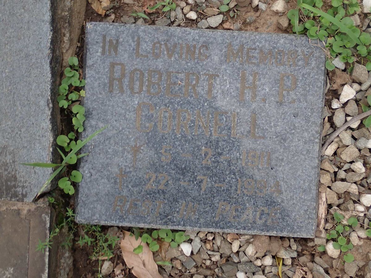 CORNELL Robert H.P. 1911-1994