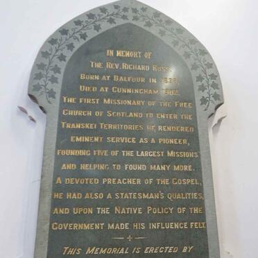 ROSS Richard 1828-1902