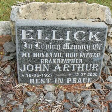 ELLICK John Arthur 1927-2000