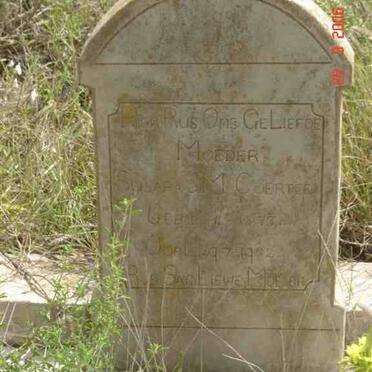 COETZE Susara M. 1873-1952