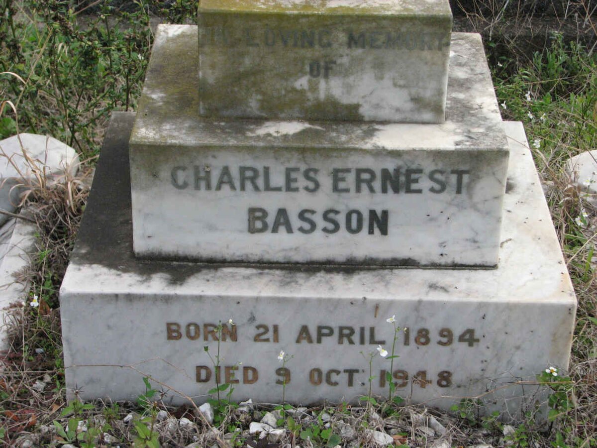 BASSON Charles Ernest 1894-1948
