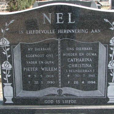 NEL Pieter Willem 1908-1990 &amp; Catharina Christina BEUNDERMAN 1915-1994