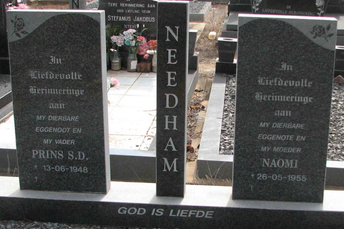 NEEDHAM Prins S.D. 1948- &amp; Naomi 1955-