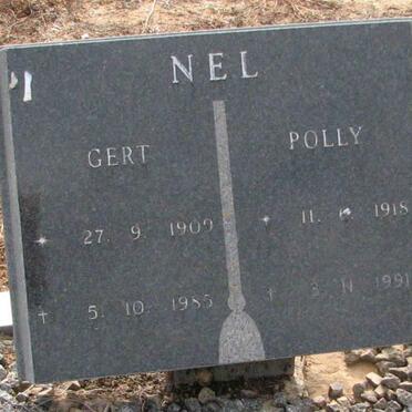 NEL Gert 1909-1985 &amp; Polly 1918-1991
