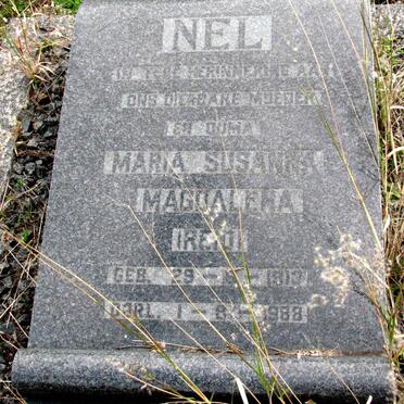 NEL Maria Susanna Magdalena 1913-1988
