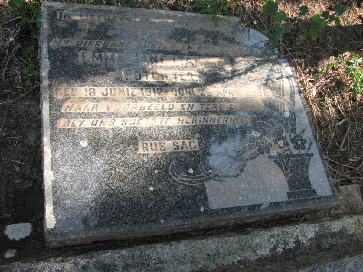 POTGIETER Emma Jane 1912-1958