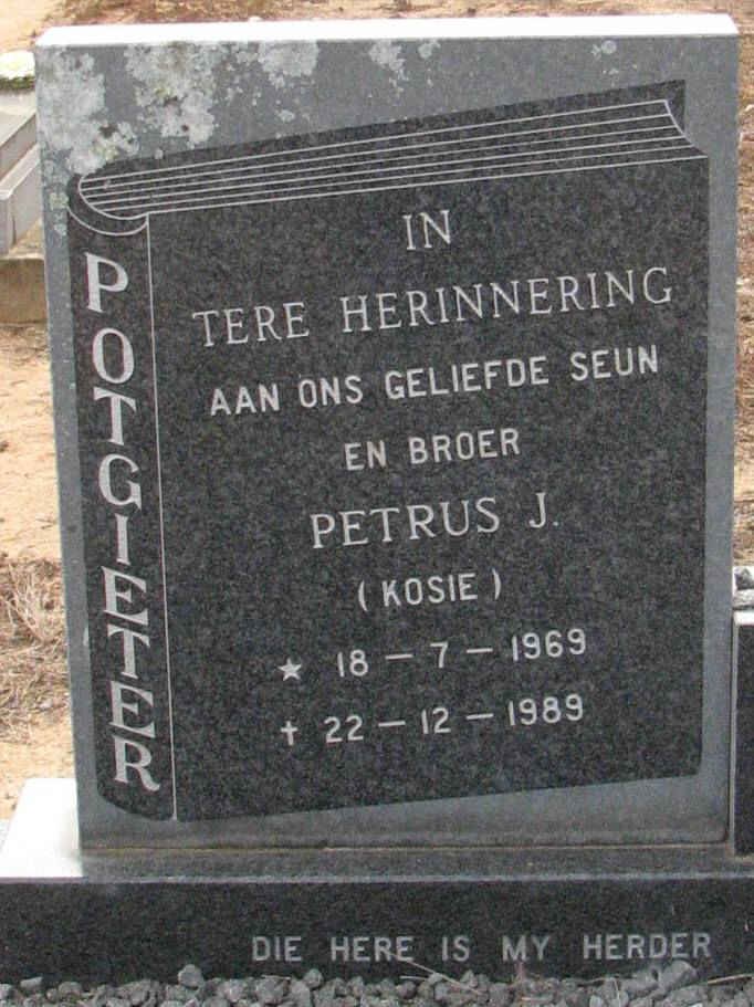 POTGIETER Petrus J. 1969-1989