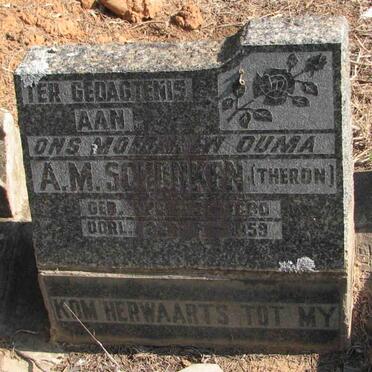 SCHONKEN A.M. nee THERON 1880-1959