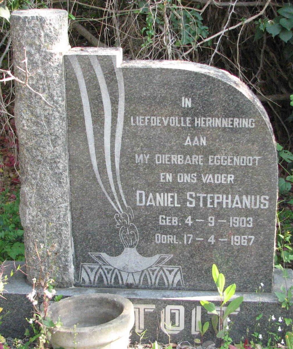 TOIT Daniel Stephanus, du 1903-1967