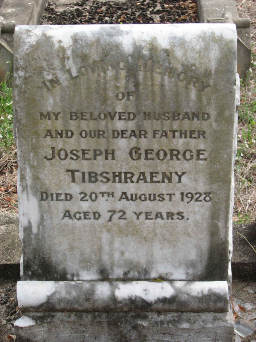 TIBSHRAENY Joseph George -1928