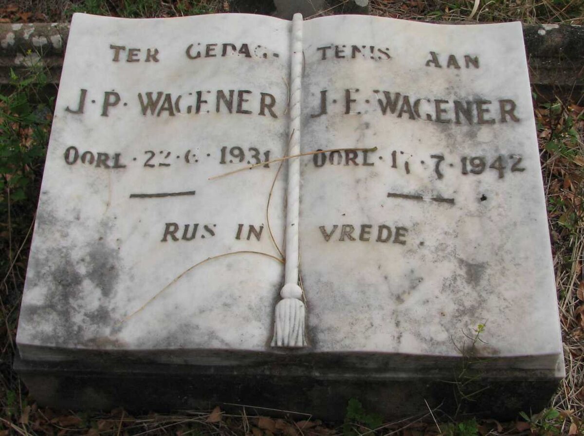 WAGENER J.P. -1931 &amp; J.F. -1942