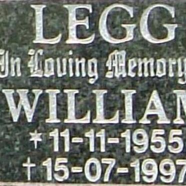 LEGG William 1955-1997