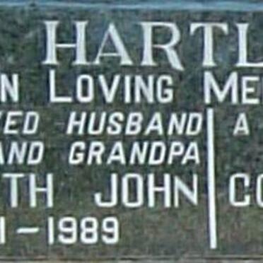 HARTLEY Kenneth John :: HARTLEY Colleen Dawn