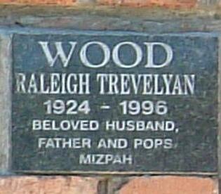 WOOD Raleigh Trevelyan 1924-1996