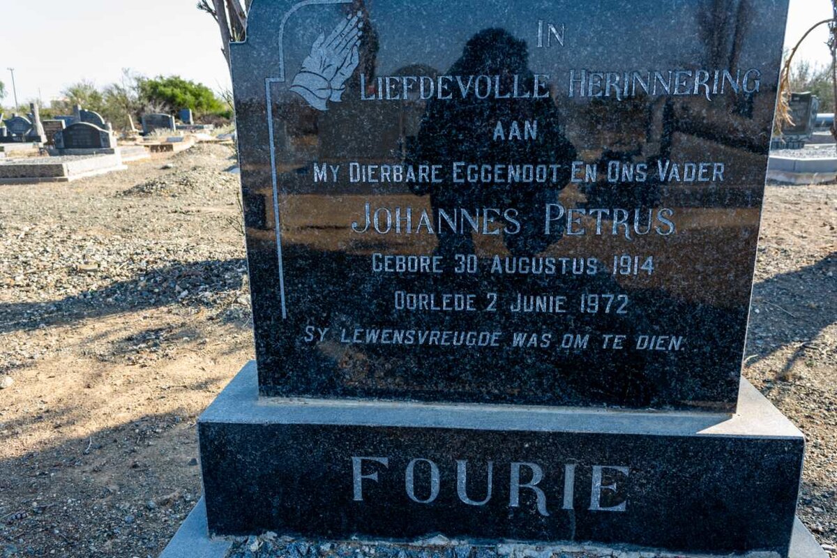 FOURIE Johannes Petrus 1914-1972
