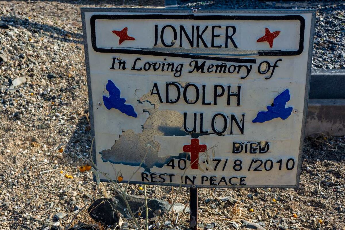 JONKER Adolph ?ulon 1940-2010