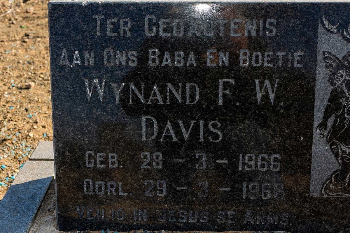 DAVIS Wynand F.W. 1966-1966