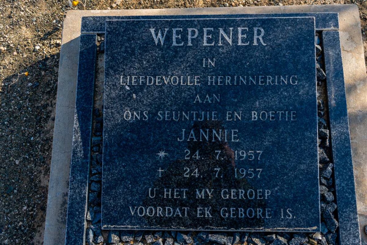 WEPENER Jannie 1957-1957