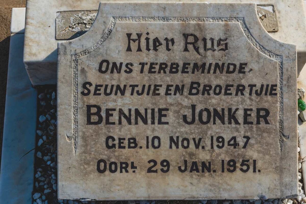 JONKER Bennie 1947-1951