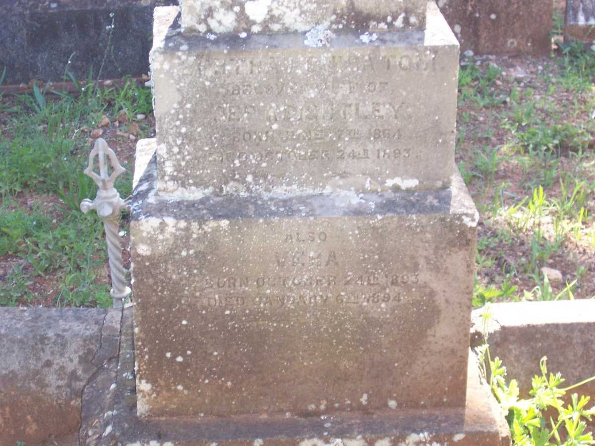 KEIGHTLEY Bertha Louisa Toni 1864-1893 :: KEIGHTLEY Vera 1893-1894