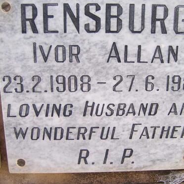 RENSBURG Ivor Allan 1908-1987