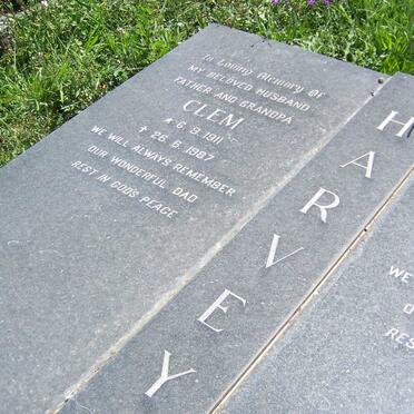 HARVEY Clem 1911-1987