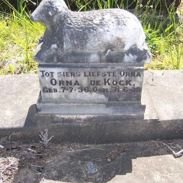 KOCK Orna, de 1936-1938