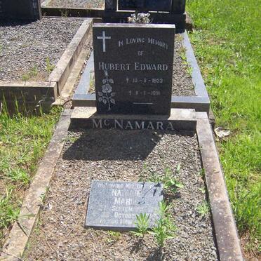McNAMARA Hubert Edward 1923-1991 &amp; Natalie Marie