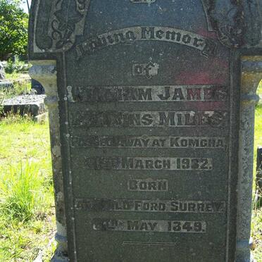 MILES William James Perkins 1849-1932