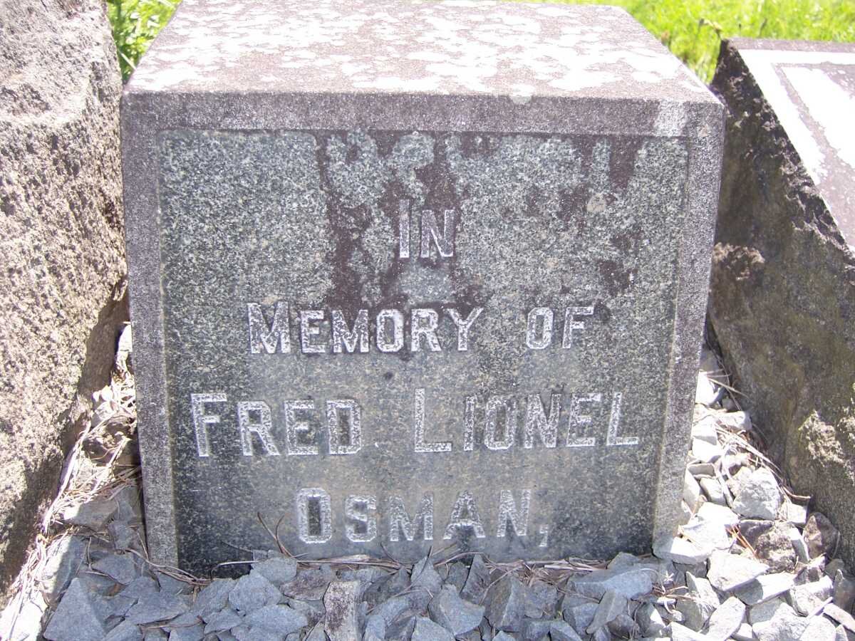 OSMAN Fred Lionel :: OSMAN Emily Sophia -1939