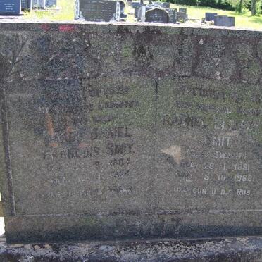 SMIT Karel Daniel Francois 1884-1954 &amp; Rachel Elizabeth SWART 1891-1968