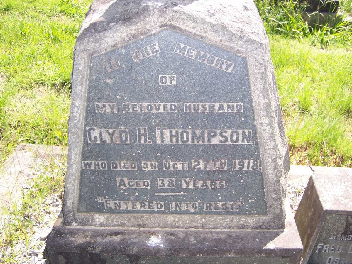 THOMPSON Clyd H. -1918