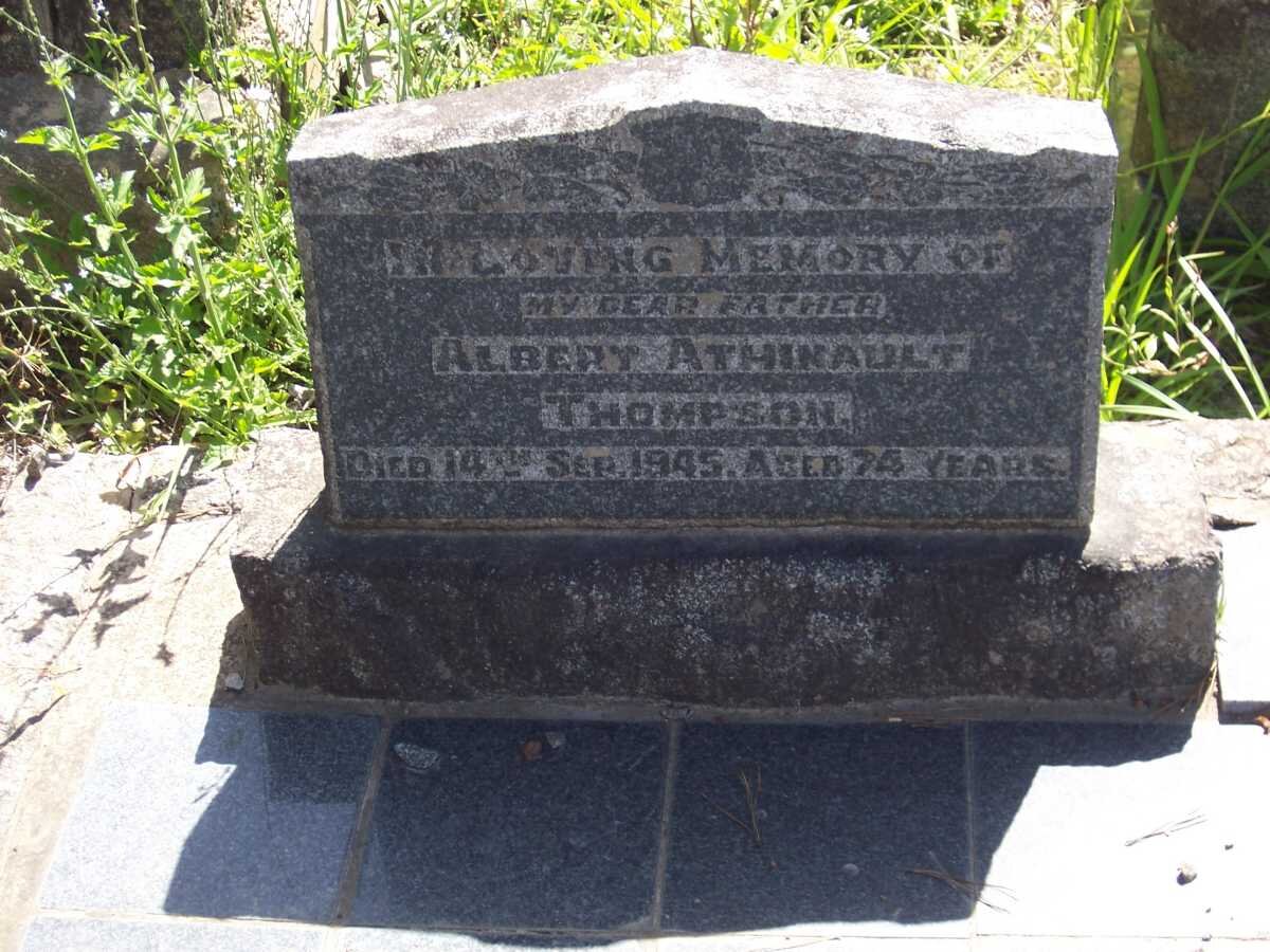 THOMPSON Albert Athinault -1945