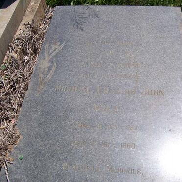 WILD Micheal Francis John 1928-1980