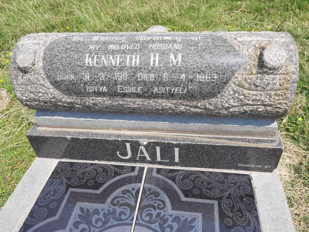 JALI Kenneth H.M. 1911-1963